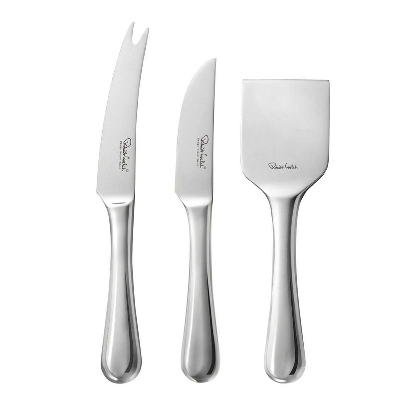 Robert Welch Radford 3pc Cheese Chisel & Knives Gift Boxed image number 0
