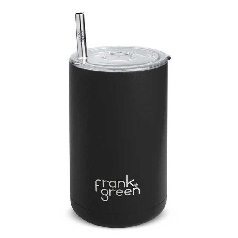 frank green Iced Coffee Cup with Straw Midnight image number 0