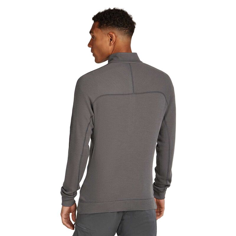Icebreaker M Merino 260 Waffle Knit Wander LS Half Zip image number 1