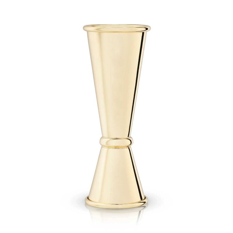 Viski Belmont™ Large Japanese Style Gold "Makoto" Jigger image number 0
