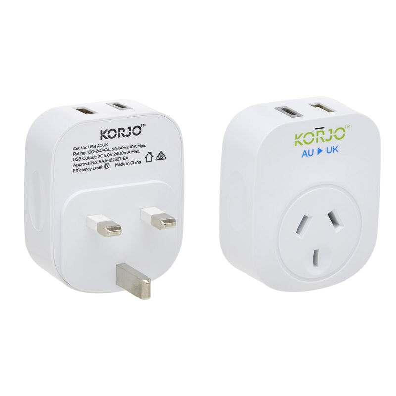 KORJO USB A&C Power Adaptor - UK image number 3