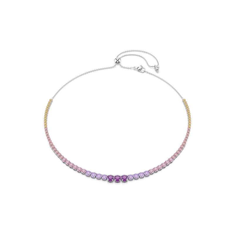 Swarovski Matrix Tennis Necklace image number 0