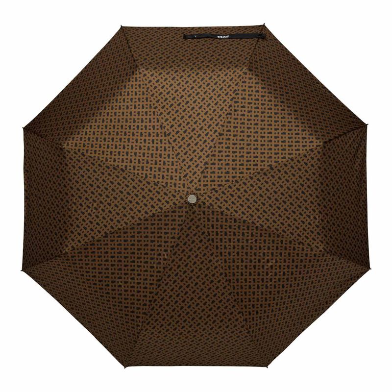 Hugo Boss Pocket Umbrella Monogramme Camel image number 1