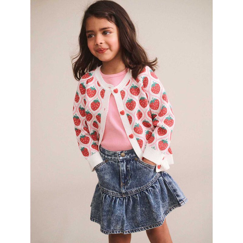 Huxbaby Strawberry Fields Cardi 3-5Y image number 2