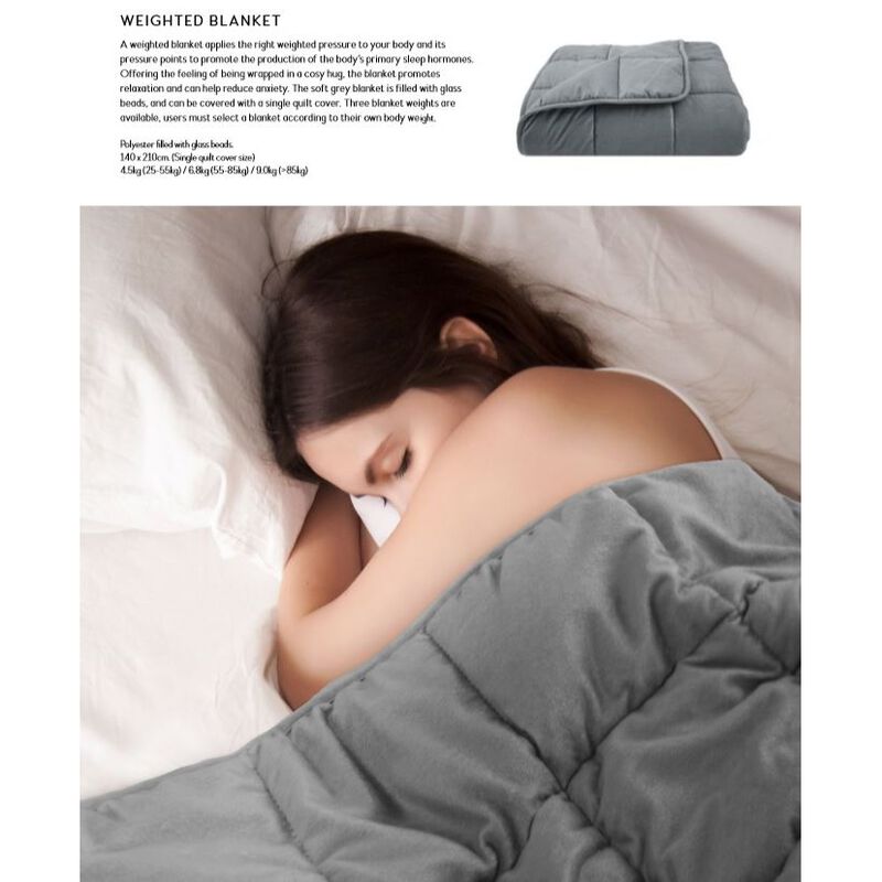 Bambury Weighted Blanket 140x210cm 4.5kg image number 1