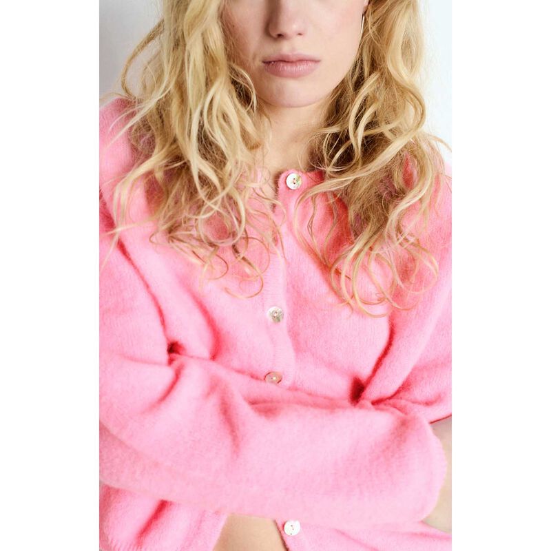 American Vintage Round Neck Cardigan image number 3