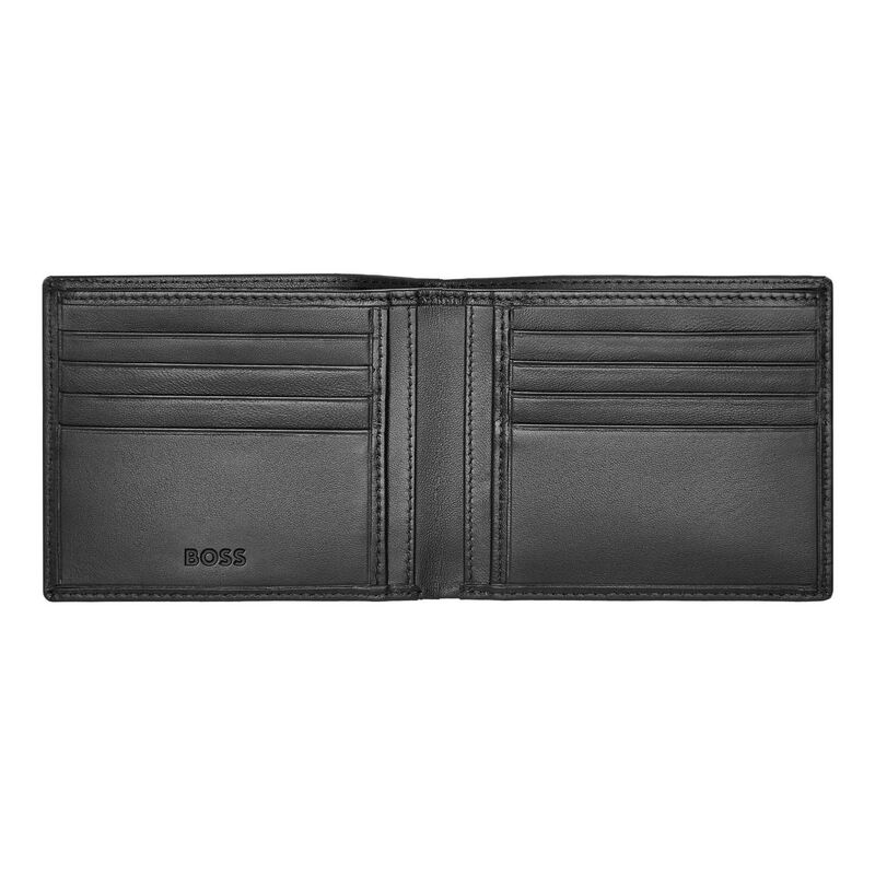 BOSS Leather Wallet Classic Smooth Black image number 2