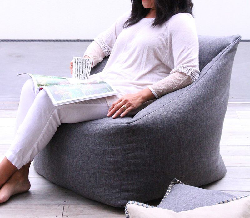 MM Linen Kalo Outdoor Bean Chair image number 2