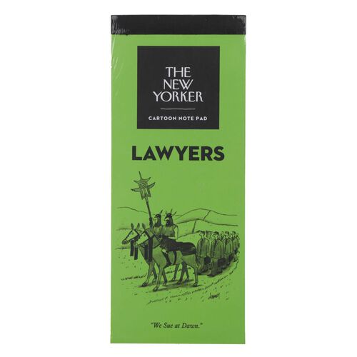 New Yorker Lawyers Notepad