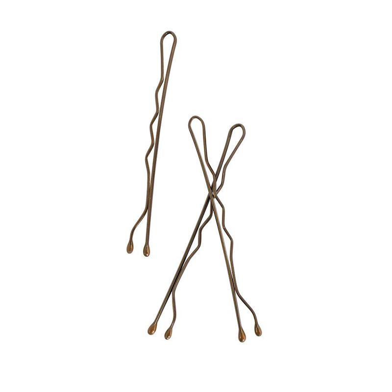 Mae Bobby Pins 4.5cm Brown (80) image number 0