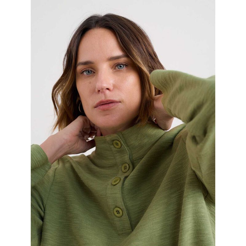 Seasalt Cornwall Last Boat Sweatshirt Moss image number 2