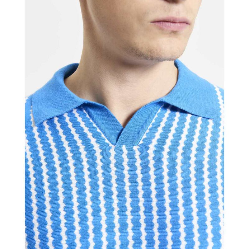 Ben Sherman Vertical Wave Polo Shirt image number 2