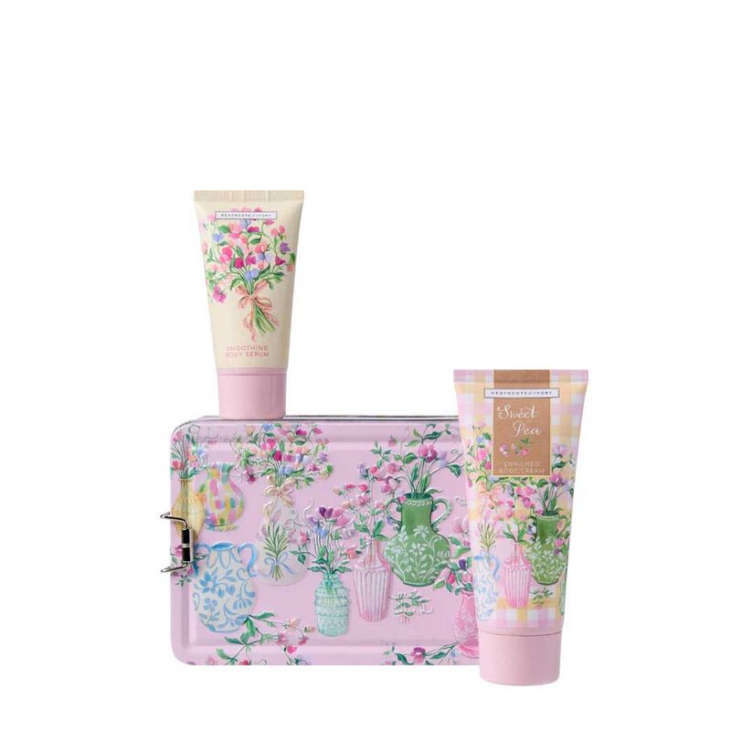 Heathcote & Ivory Sweet Pea Radiant Skin Tin image number 0