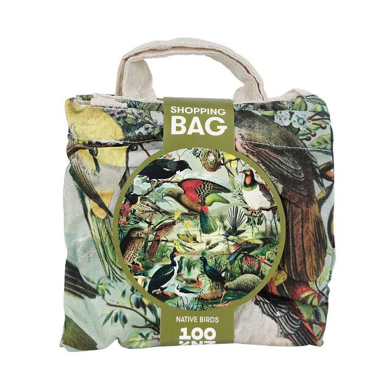 NZ Native Birds Shopping Bag image number 0