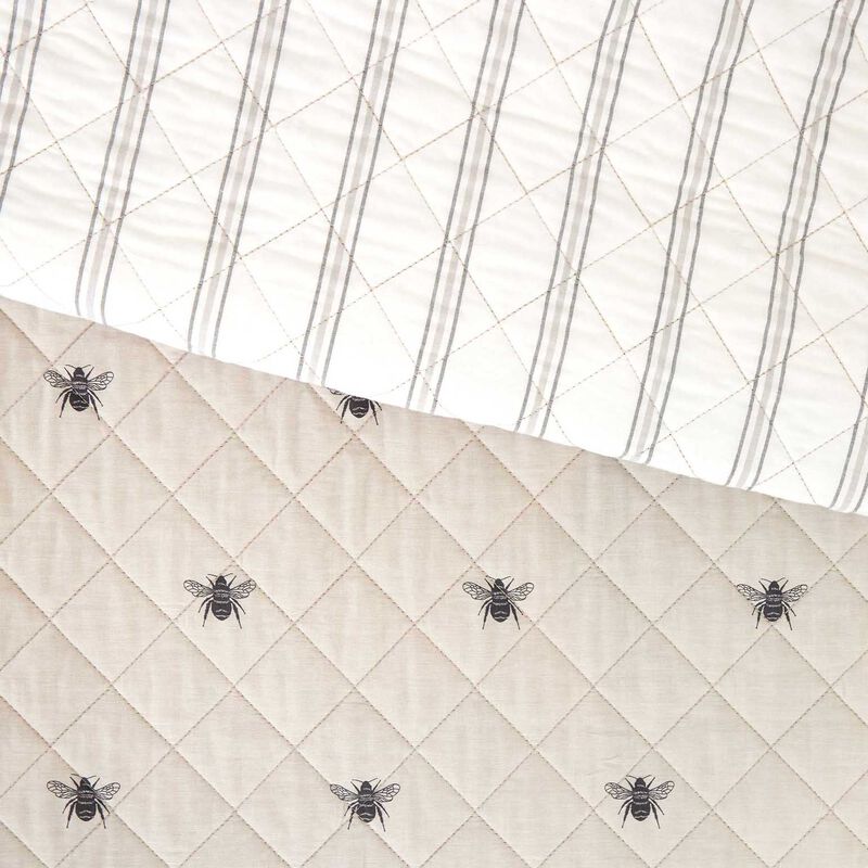 Wallace Cotton Meant To Bee Diamond Stitched Quilt 250gsm image number 2