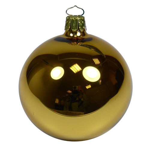 Ballantynes Plain Uni 10 cm Ball  Shiny