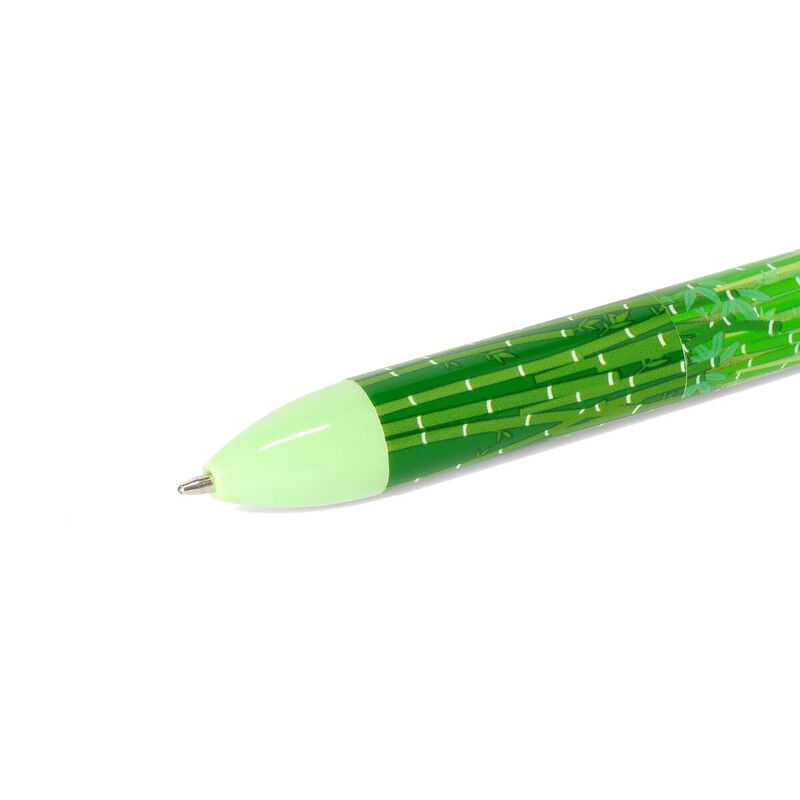 Legami Panda Click&Clack Two-Colour Ballpoint Pen image number 2