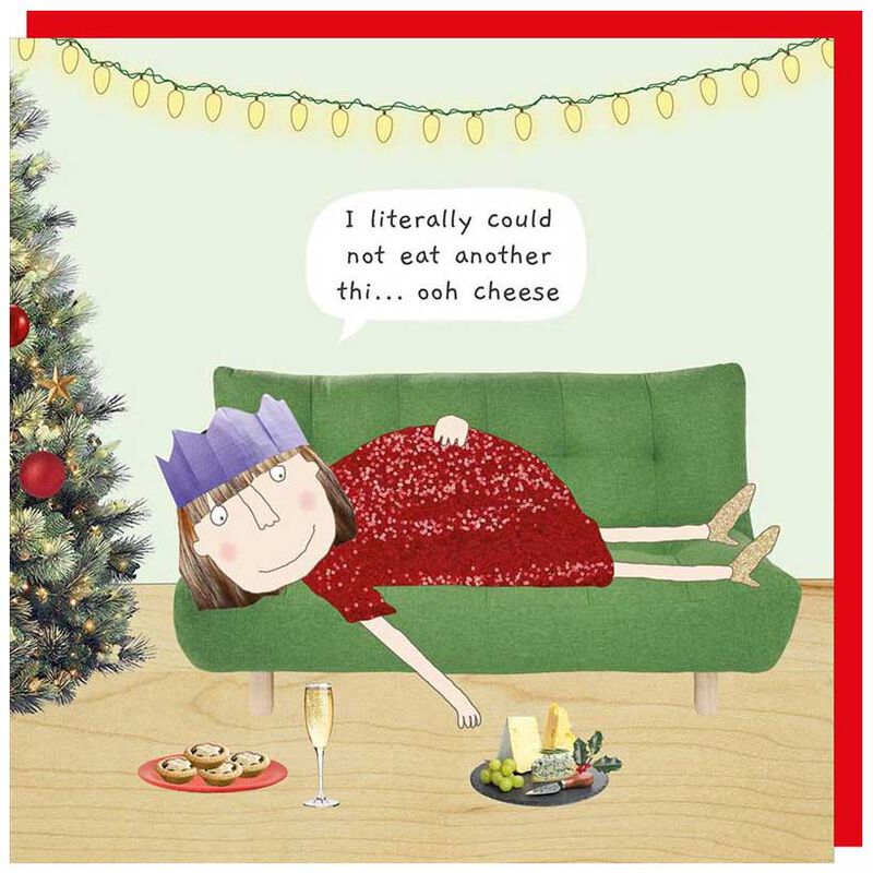 Rosie Made A Thing Ooh Cheese Christmas Card image number 0