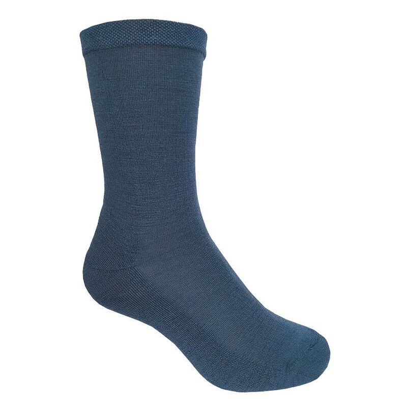 Designer Textiles Cushion Sole Fine Guage Crew Sock image number 1