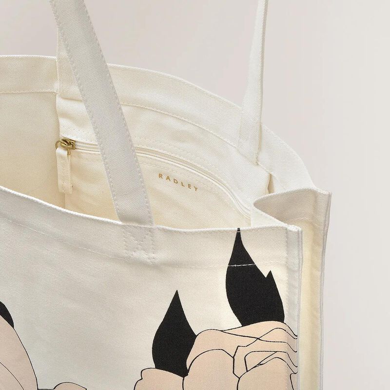 Radley Mono Rose Open Top Tote image number 2