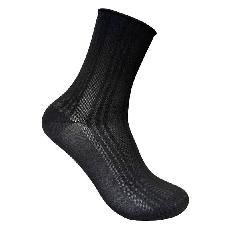 Designer Textile Anklet Vertical Stripe Sock image number 0