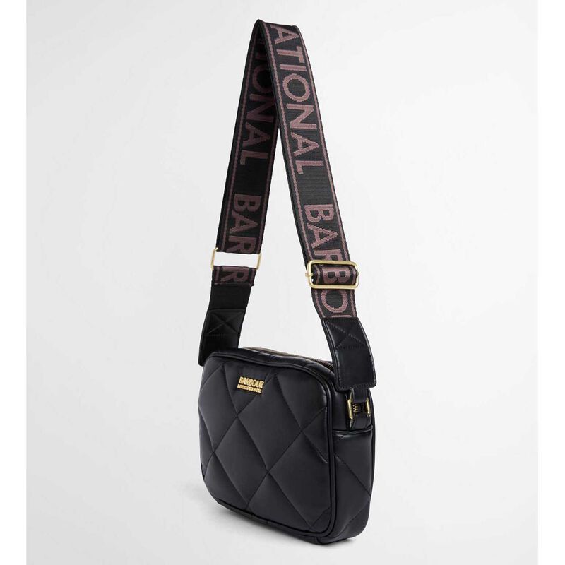 Barbour International Soft Quilted Sloan Crossbody Bag image number 1