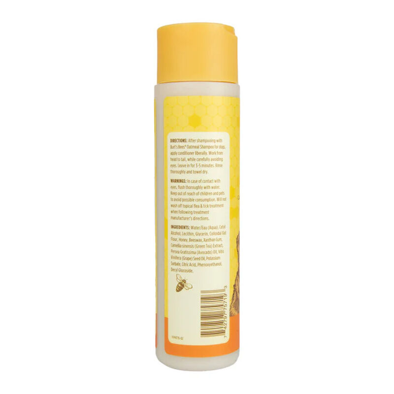 Burt's Bees Oatmeal Dog Conditioner With Colloidal Oat Flour & Honey 296ml image number 2