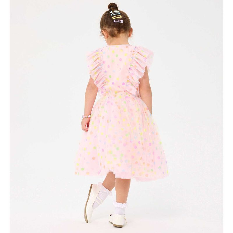 Rock Your Baby Pink Tulle Party Dress image number 2