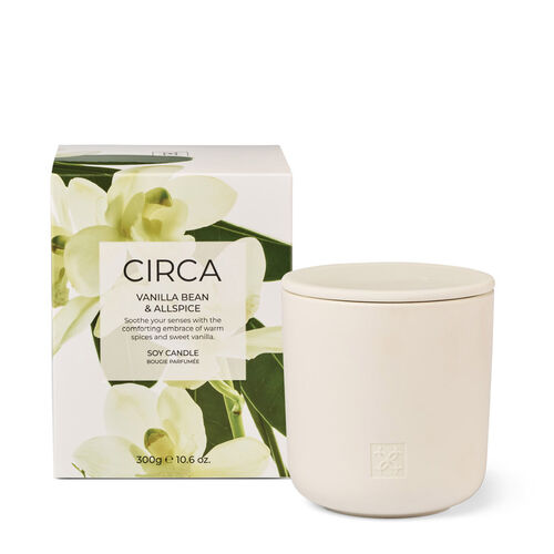 CIRCA Vanilla Bean & Allspice Soy Candle 300g