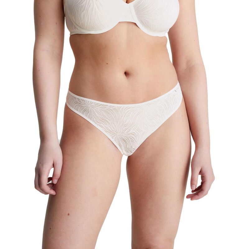 Calvin Klein Sheer Marq Lace Thong image number 0