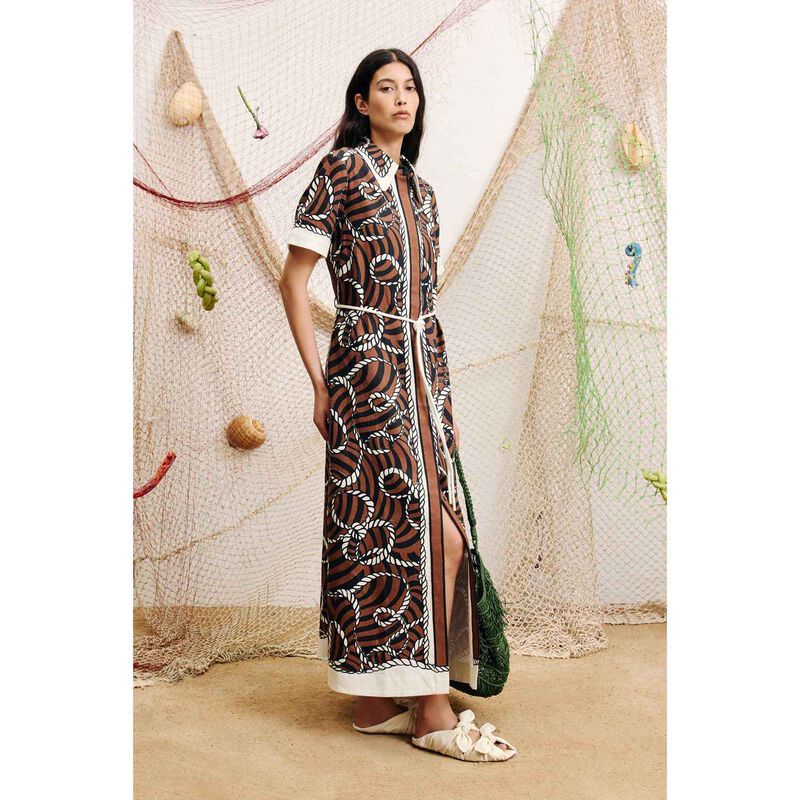 AL&Eacute;MAIS Sail Shirtdress image number 3