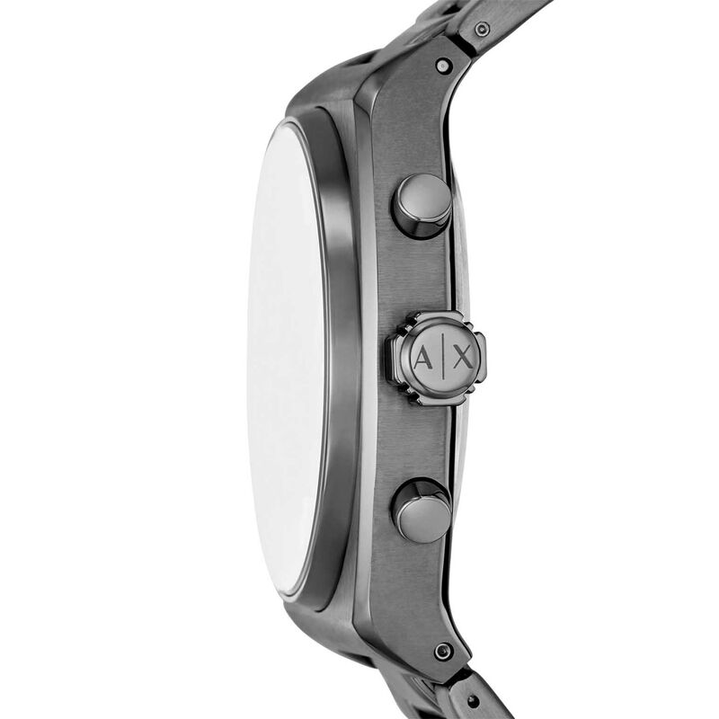Armani Exchange Chronograph Gunmetal Stainless Steel Watch AX2823 image number 2