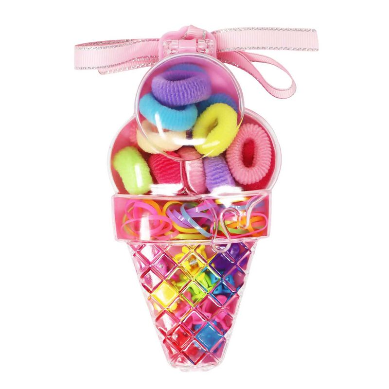 Pink Poppy Ice Cream Hair Accessory Set image number 0