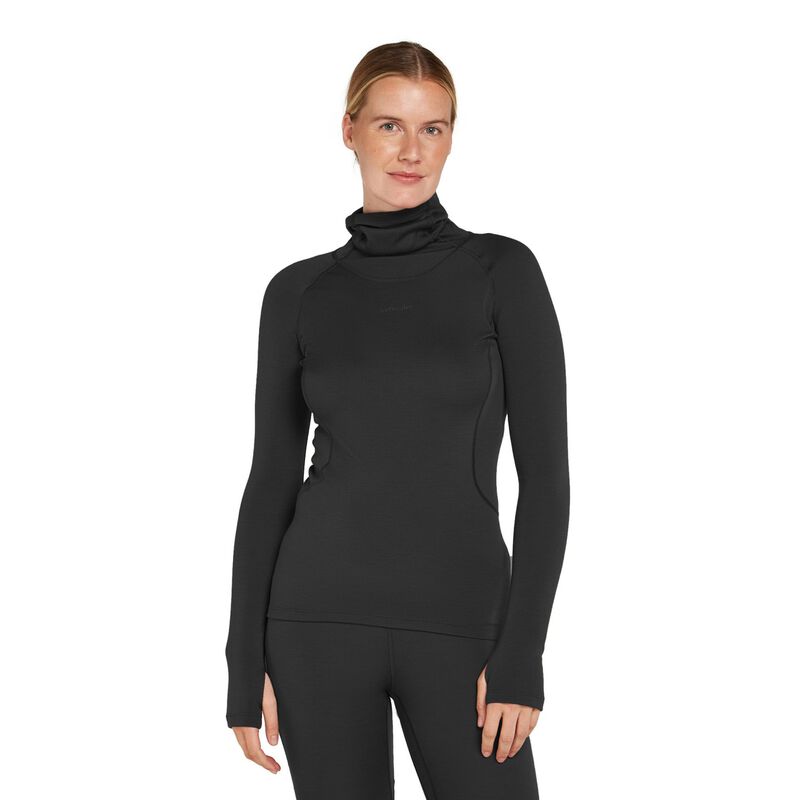 Icebreaker W 3300 MerinoFine™ Polar Long Sleeve Roll Neck Thermal Top image number 0