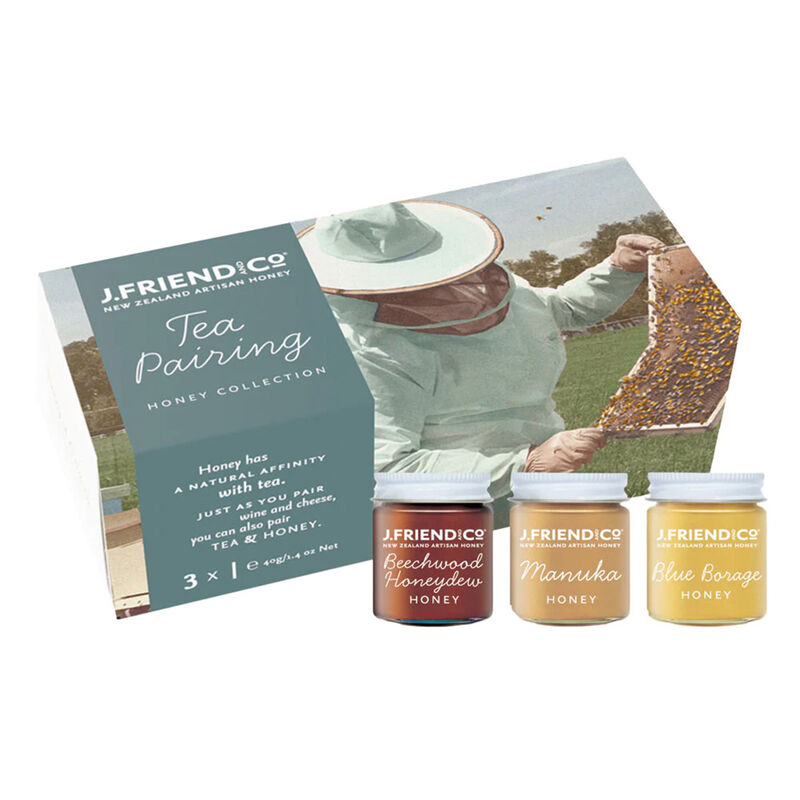 J. Friend and Co. Honey Tea Pairing Honey Collection 3 x 40g image number 0
