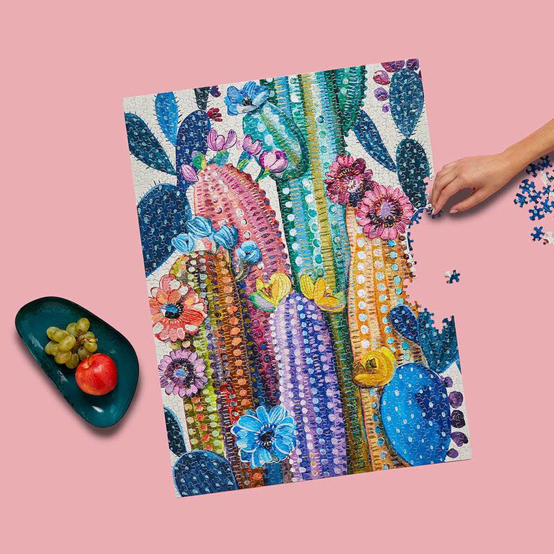 WerkShoppe Desert Bloom 1000 Piece Puzzle image number 2