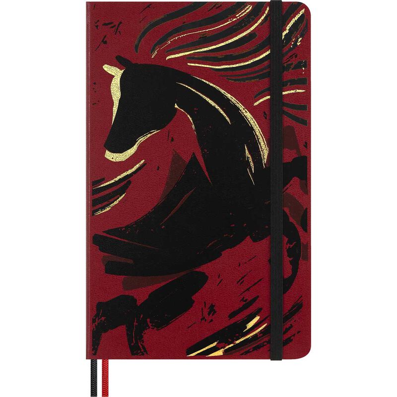 Moleskine LE YOT Horse Notebook Large Ruled Design B image number 0