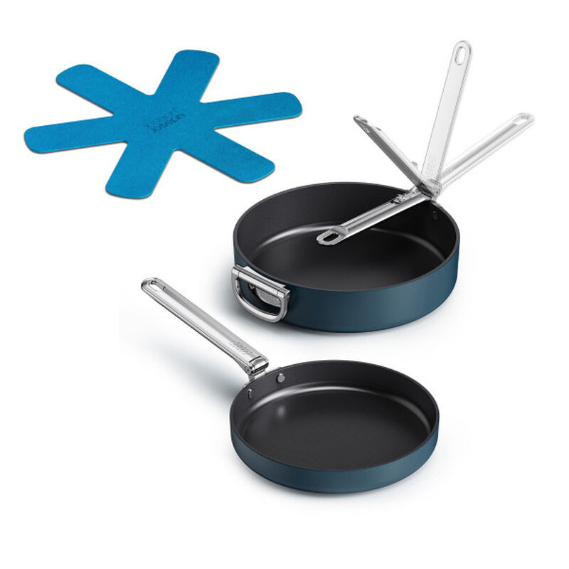 Joseph Joseph Space 2-Piece Non-Stick Frying Pan Set image number 1