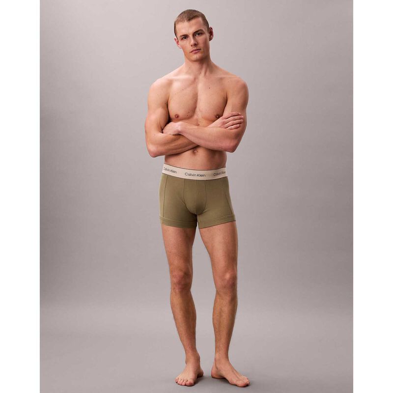Calvin Klein Heritage Cotton Trunks - 3 Pack image number 3