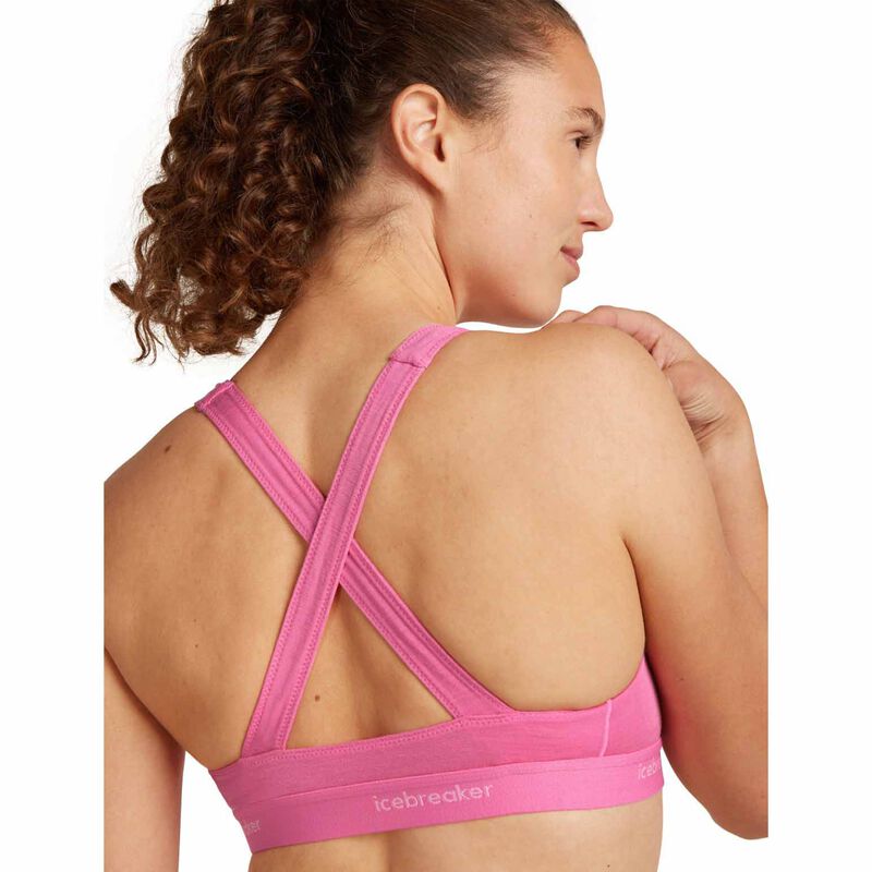 Icebreaker W Merino Blend 125 Cool-Lite Sprite Racerback Bra image number 9