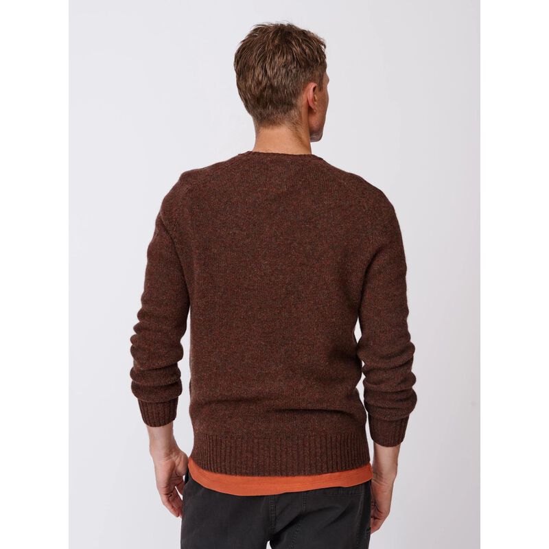 Aubin Prestwick Shetland Crew Neck Jumper image number 1