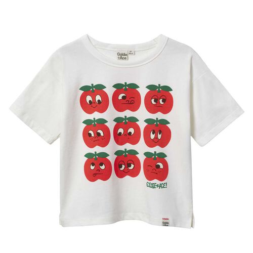 Goldie + Ace Apple Party T-Shirt 3-5Y