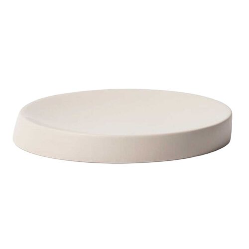 Citt&agrave; Oblique Tray Bone L 24cmdiax3cmh