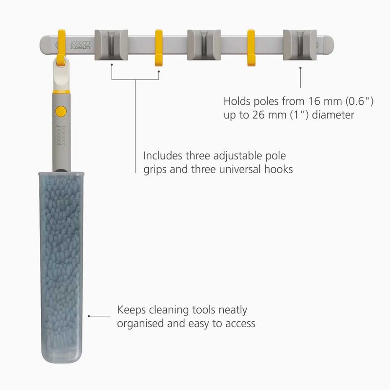 Joseph Joseph CleanTech™ Cleaning Tool Storage Rail image number 1