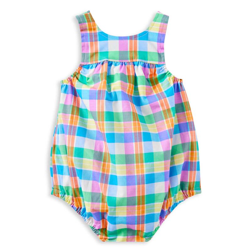 Milky Carnival Check Playsuit 00-1Y image number 1