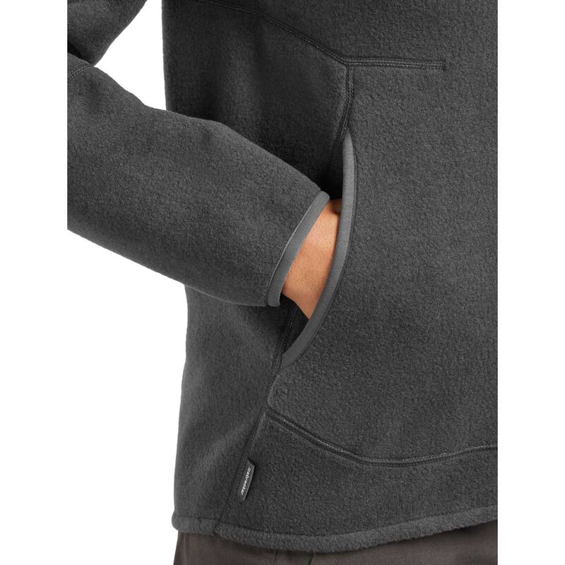 Icebreaker W Merino Blend 800 RealFleece Classic Pile LS Zip image number 2