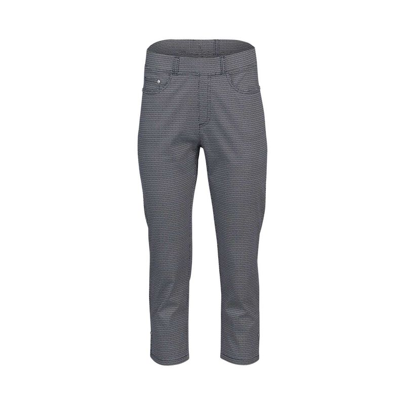 Vassalli Slim Leg 7/8 Pull On Pant With Full Elastic Waistband image number 6