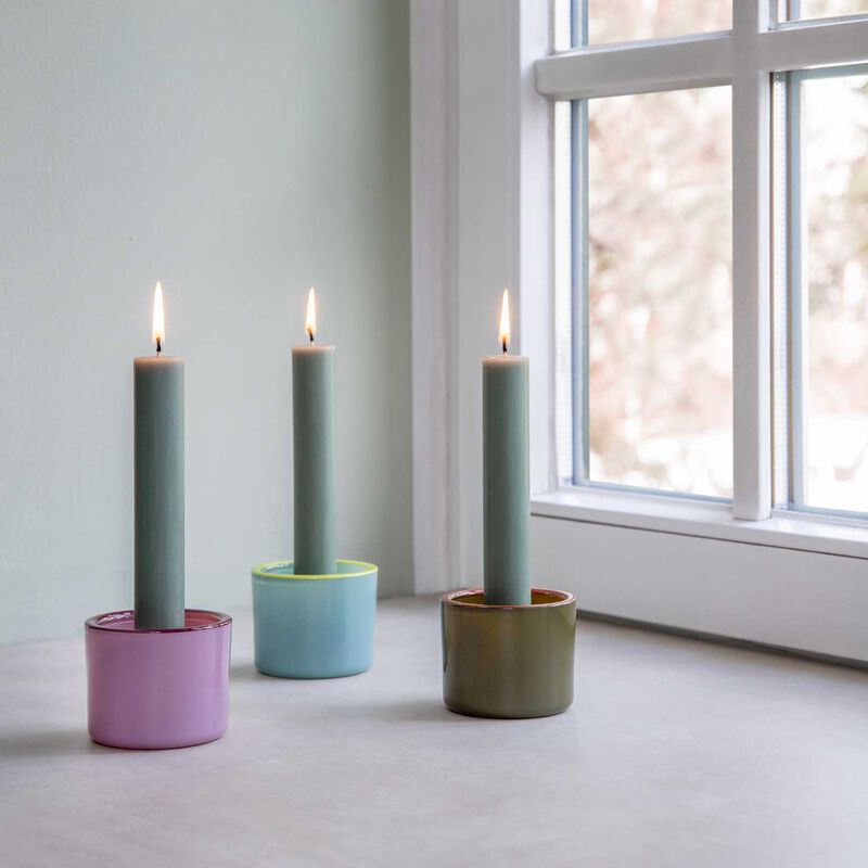 Remember Glass Tea Lights - Set of 3 image number 2
