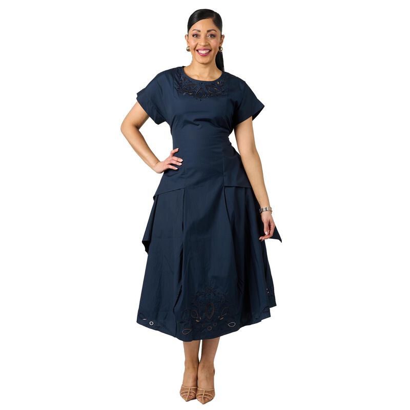 High Loyal Peplum Dress image number 0