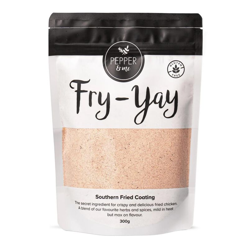 Pepper & Me Fry-Yay Gluten Free Southern Fried Chicken Seasoning image number 0